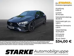 Schwarz Gebraucht 2022 Mercedes CLA35 AMG Shooting Brake AMG Kombi | 42.430 € (Fairer Preis)