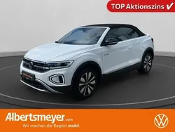Weiß Gebraucht 2024 VW T-Roc Cabriolet Goal Cabrio | 33.769 €