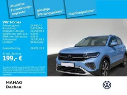 Blau Gebraucht 2024 VW T-Cross Style SUV | 24.680 € (Etwas zu teuer)