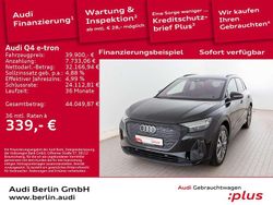 Mythosschwarz metallic Gebraucht 2022 Audi Q4 e-tron Ambiente SUV | 39.900 € (Etwas zu teuer)