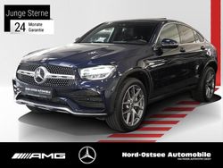 Blau Gebraucht 2021 Mercedes GLC300e AMG Coupé | 39.790 € (Guter Preis)