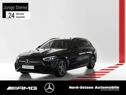 Unilack schwarz Gebraucht 2024 Mercedes C180 AMG Kombi | 39.890 € (Fairer Preis)