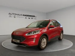 Lucidrot metallic Gebraucht 2021 Ford Kuga Titanium X SUV | 24.950 € (Guter Preis)