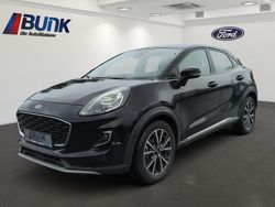 Obsidian schwarz metallic Gebraucht 2021 Ford Puma Titanium SUV | 17.900 € (Fairer Preis)