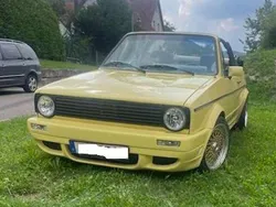 Gelb Gebraucht 1991 VW Golf Cabriolet Cabrio | 9.999 €