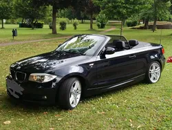 Schwarz Gebraucht 2013 BMW 118 Cabriolet Efficient Dynamics Cabrio | 17.500 €