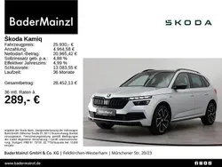 Brillantsilber metallic Gebraucht 2022 Skoda Kamiq Monte Carlo SUV | 25.930 € (Fairer Preis)