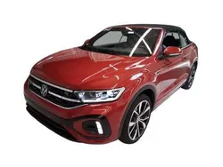 Rot Gebraucht 2024 VW T-Roc Cabriolet R-line Cabrio | 36.480 € (Etwas zu teuer)
