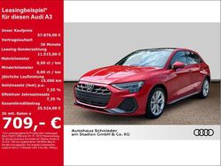 Rot Neu 2025 Audi A3 Sportback e-tron S-Line Kleinwagen | 57.870 €