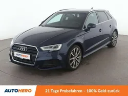 Blau Gebraucht 2018 Audi A3 S-Line Limousine | 18.590 € (Guter Preis)