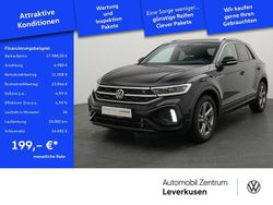Schwarz / deep black (metallic) Gebraucht 2023 VW T-Roc R-line SUV | 27.988 € (Guter Preis)