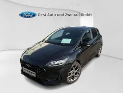 Obsidianschwarz metallic Gebraucht 2022 Ford Fiesta ST-Line Kleinwagen | 16.980 € (Fairer Preis)