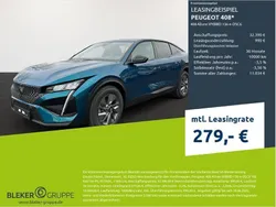 Obsession blau Gebraucht 2025 Peugeot 408 Allure Limousine | 32.390 € (Superpreis)