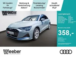 Grau Gebraucht 2024 Audi A3 Sportback S-Line Limousine | 32.490 € (Superpreis)