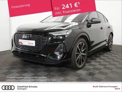 Schwarz Gebraucht 2022 Audi Q4 Sportback e-tron S-Line SUV | 33.950 € (Guter Preis)