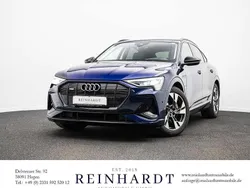 Navarrablau metallic Gebraucht 2022 Audi e-tron Sportback S-Line SUV | 38.825 € (Guter Preis)