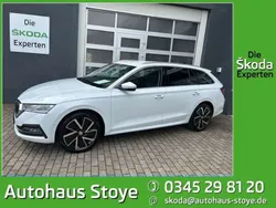 Moonweiß metallic Gebraucht 2020 Skoda Octavia Style Kombi | 20.850 € (Fairer Preis)