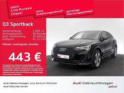 Schwarz Gebraucht 2025 Audi Q3 Sportback S-Line SUV | 43.814 € (Etwas zu teuer)