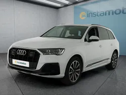 Weiß Gebraucht 2020 Audi Q7 S-Line SUV | 59.199 € (Teuer)
