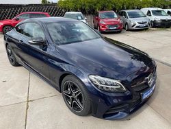 Blau Gebraucht 2019 Mercedes C200 AMG line Coupé | 22.900 € (Guter Preis)