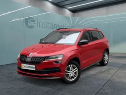 Rot Gebraucht 2020 Skoda Karoq SportLine SUV | 28.450 € (Etwas zu teuer)