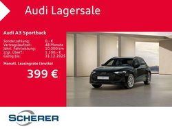 Schwarz Neu 2025 Audi A3 Sportback Advanced Limousine | 36.660 € (Fairer Preis)
