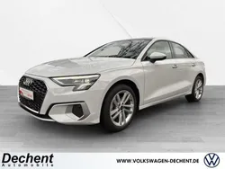 Gletscherweiß metallic Gebraucht 2024 Audi A3 Advanced Plus Limousine | 33.480 € (Teuer)