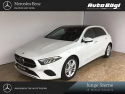 Digitalweiss lack (metallic) Gebraucht 2023 Mercedes A220 Progressive Limousine | 33.700 € (Fairer Preis)