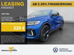 Blau Gebraucht 2025 VW T-Roc Cabriolet R-line Cabrio | 34.250 € (Fairer Preis)