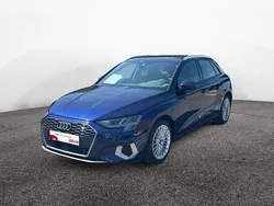 Blau Gebraucht 2022 Audi A3 Sportback Advanced Limousine | 26.190 € (Fairer Preis)