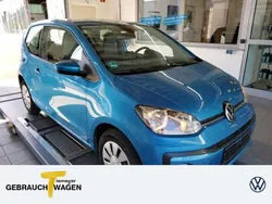 Blau Gebraucht 2021 VW up! move up! Kleinwagen | 10.940 € (Etwas zu teuer)