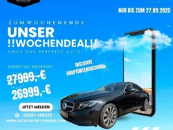 Schwarz Gebraucht 2017 Mercedes E200 Avantgarde Coupé | 26.999 € (Fairer Preis)