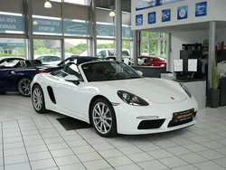 Weiß Gebraucht 2021 Porsche 718 Boxster Cabrio | 62.900 € (Guter Preis)