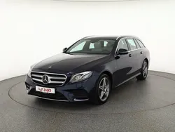 Blau Gebraucht 2019 Mercedes E300 AMG line Kombi | 32.890 € (Teuer)
