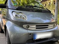 Schwarz Gebraucht 2003 Smart ForTwo Cabrio Cabrio | 1.200 €