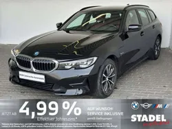 Schwarz uni Gebraucht 2021 BMW 320e Sport Line Kombi | 25.444 € (Fairer Preis)