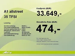 Schwarz Neu 2025 Audi A1 Sport Kleinwagen | 33.649 € (Fairer Preis)