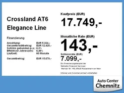 Blau Gebraucht 2022 Opel Crossland Elegance SUV | 17.749 € (Fairer Preis)