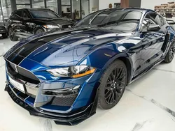Blau Gebraucht 2019 Ford Mustang GT Premium Coupé | 39.999 € (Superpreis)
