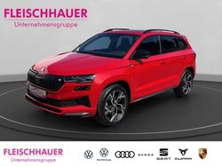 Rot Gebraucht 2024 Skoda Karoq SportLine SUV | 40.984 € (Etwas zu teuer)