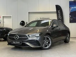 Lack mountaingrau Gebraucht 2024 Mercedes CLA200 Premium Coupé | 35.480 € (Fairer Preis)