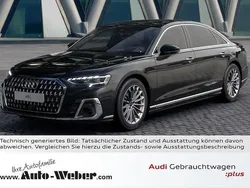 Mythosschwarz metallic Gebraucht 2023 Audi A8L Ambiente Limousine | 75.890 € (Etwas zu teuer)