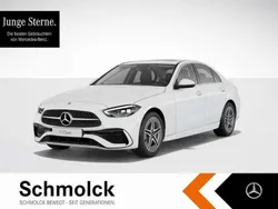 Weiß Gebraucht 2023 Mercedes C200 AMG Limousine | 42.900 € (Fairer Preis)