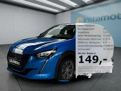 Blau Gebraucht 2022 Peugeot e-208 Kleinwagen | 17.499 € (Fairer Preis)