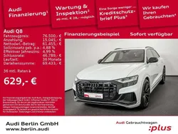 Gletscherweiß metallic Gebraucht 2022 Audi Q8 Ambiente SUV | 76.500 € (Teuer)