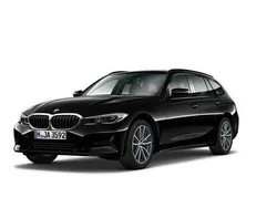 Schwarz Gebraucht 2022 BMW 320 Sport Line Kombi | 27.930 € (Etwas zu teuer)