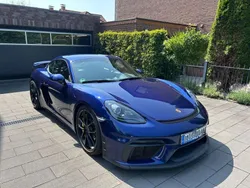 Blau Gebraucht 2022 Porsche Cayman GT4 Coupé | 119.250 € (Etwas zu teuer)
