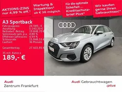 Florettsilber metallic Gebraucht 2022 Audi A3 Sportback e-tron Limousine | 24.989 € (Guter Preis)