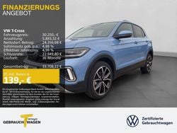 Blau Neu 2025 VW T-Cross Style SUV | 30.250 € (Fairer Preis)