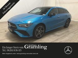 Blau Gebraucht 2024 Mercedes CLA250e Shooting Brake AMG Kombi | 39.499 € (Teuer)
